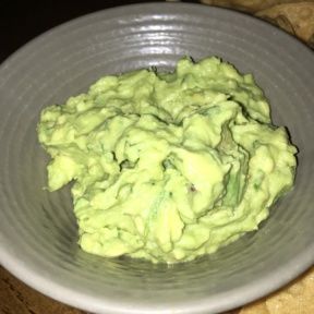 Gluten-free guacamole from Blue Plate Taco